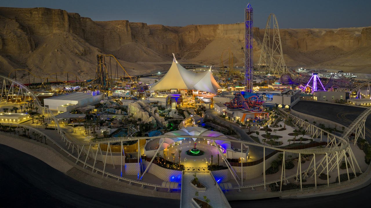 سيكس فلاغز مدينة القدية (Six Flags Qiddiya City): الوجهة القادمة الأيقونية لمدن الملاهي عالميا